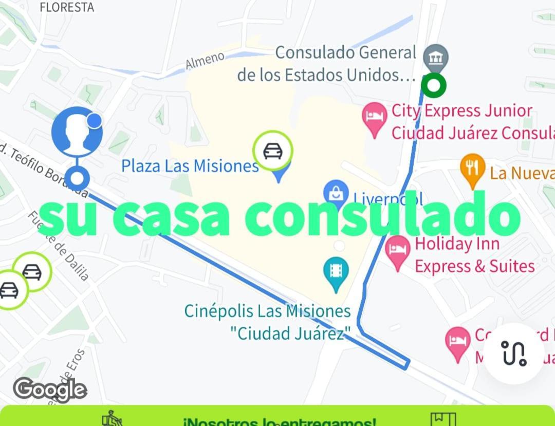 Casa Consulado Apartman Ciudad Juárez Kültér fotó